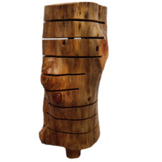 آباژور مدل کنار سالنی چوبی تنه