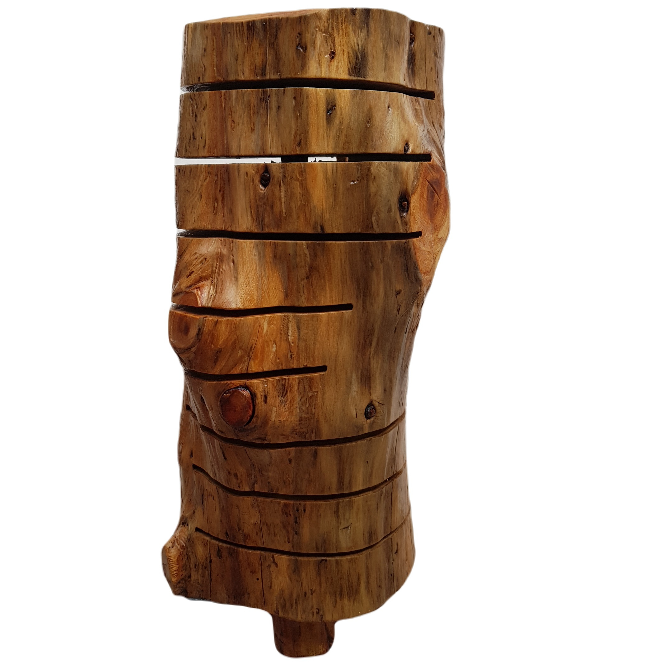 آباژور مدل کنار سالنی چوبی تنه