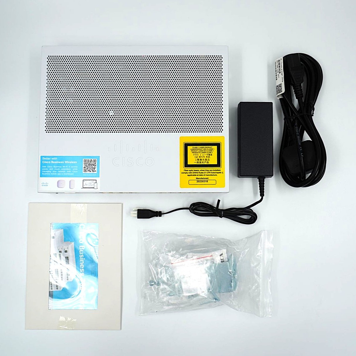 سوئیچ مدیریتی 16 پورت گیگ سیسکو مدل CBS350-16T-E-2G