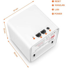 توسعه دهنده محدوده بیسیم تندا مدل Nova MW5C AC1200 بسته 3 عددی