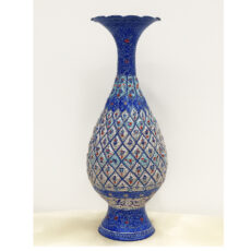 گلدان میناکاری اسماعیلی طرح نقش برجسته کد 841159-6