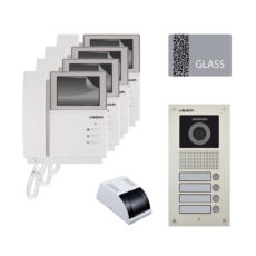 مجموعه دربازکن تصویری سوزوکی مدل 413-4ucm چهار واحدی به همراه محافظ صفحه