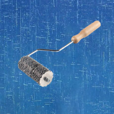 ابزار پتینه مدل غلطک فلزی دسته چوبی  کد GS-CLT33A