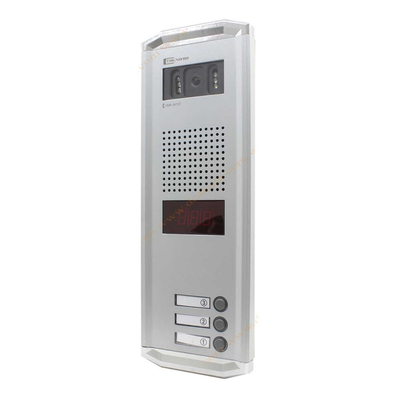 پنل دربازکن تصویری تک نما مدل پنل 3 واحدی ستونی