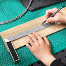 گونیا نجاری دلی مدل DL302350 سایز 350 میلی متر