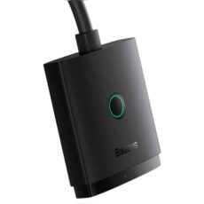 سوئیچ 1 به 2 HDMI بیسوس مدل BS-OH114 به همراه کابل