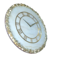ساعت دیواری رزینی مدل کریستال