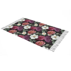 شال مبل مدل گلدار لاکچری کد F2SH1045 سایز 180×98 سانتی متر