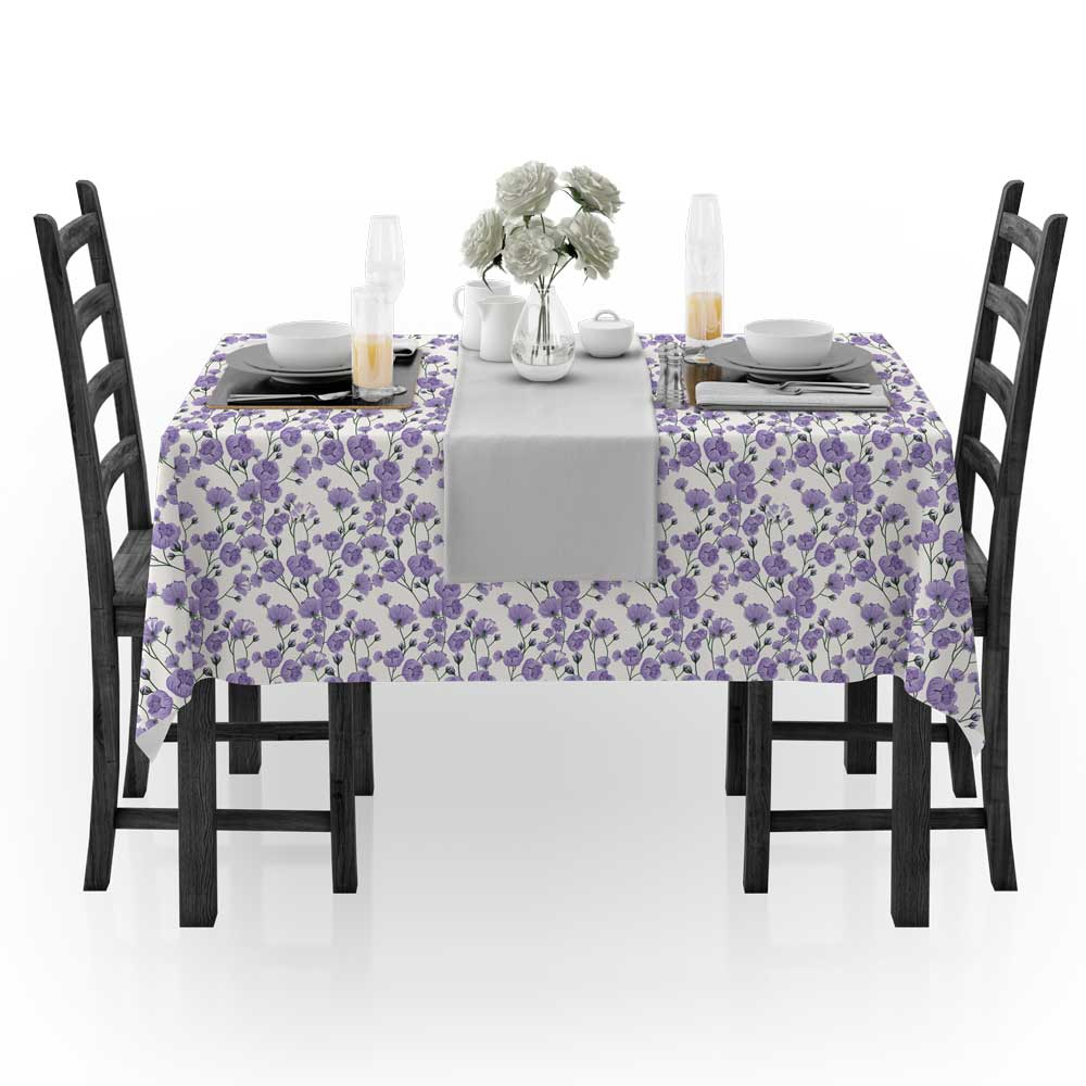 رومیزی طرح گلدار رونده کد F2RO1056