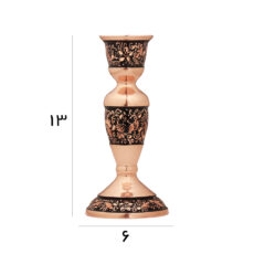 شمعدان مسی مدل الماس تراش کد 1