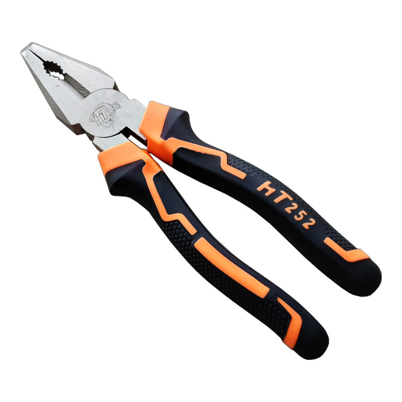 انبر سیم چین و انبردست و دم باریک اچ تی مدل HT - 006 مجموعه 3 عددی