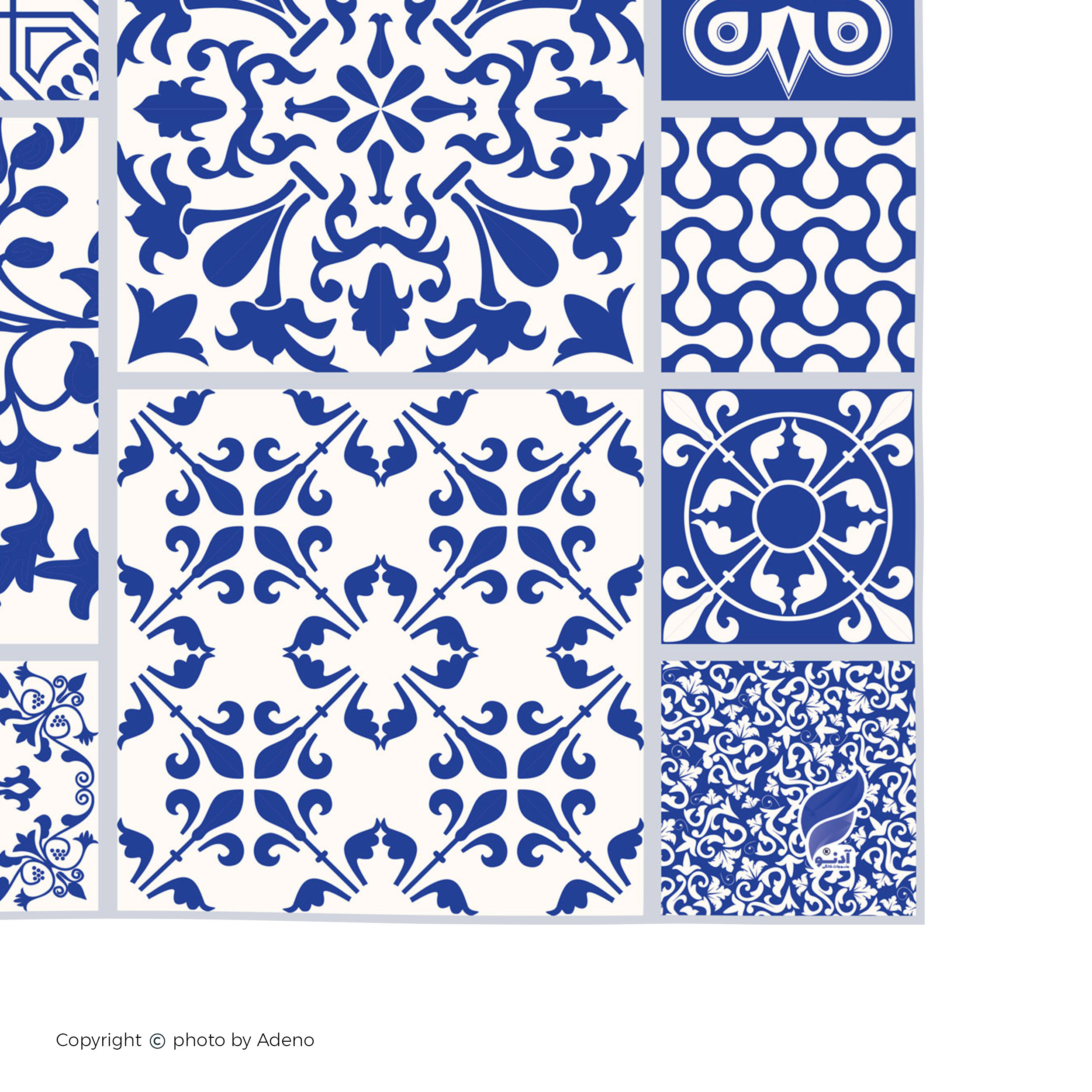 رومیزی آدنو مدل تهمینه