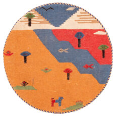 کوسن سی پرشیا مدل فرش دستباف کد 156141