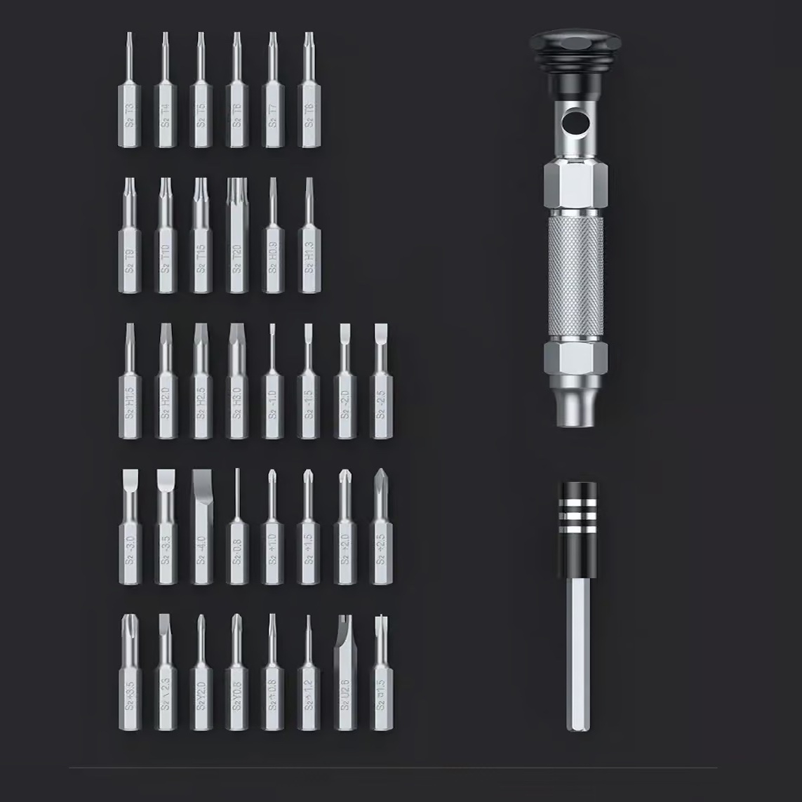 پیچ گوشتی یوگرین مدل 15354 بسته 38 عددی