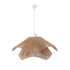 لوستر تزئینی مدل مکرومه دست ساز دفرمه۱۵