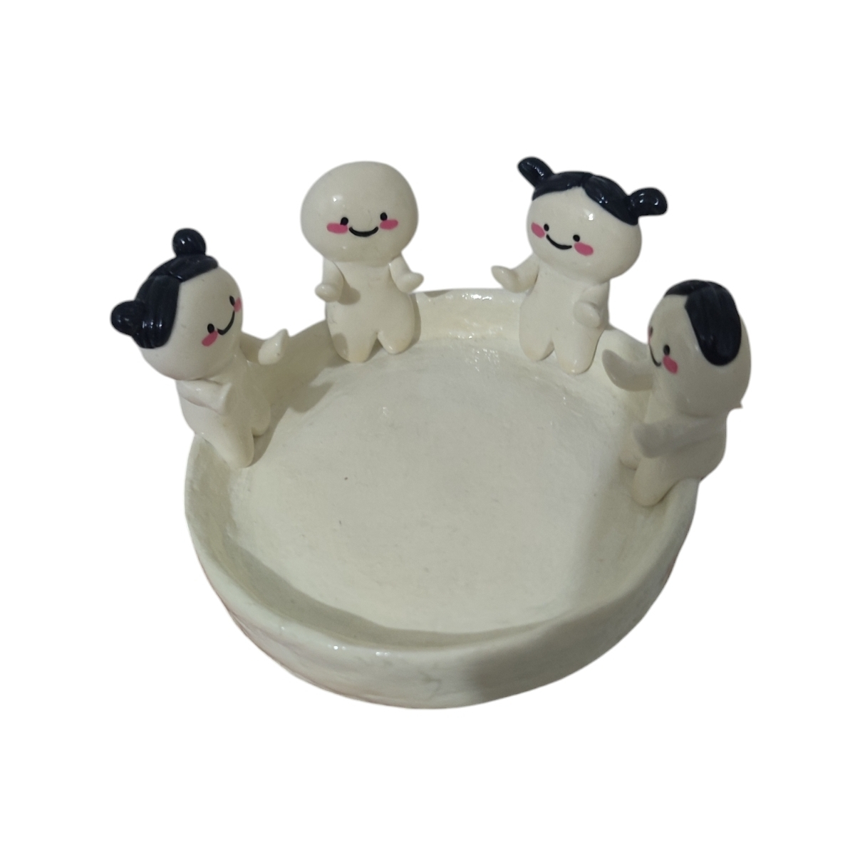 شمعدان سرامیکی مدل ایموجی