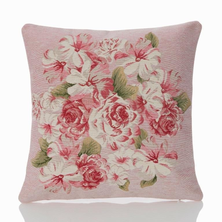 کاور کوسن انگلیش هوم مدل Dreamy Roses سایز 45x45 سانتی متر