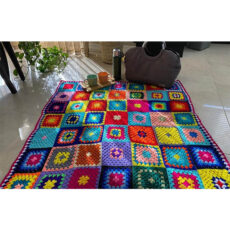 شال مبل و تخت مدل x94 سایز 120×120 سانتیمتر