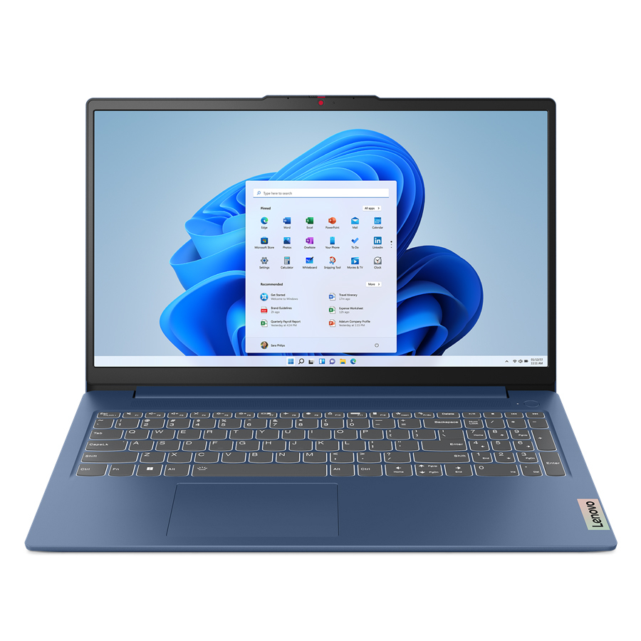 لپ تاپ 15.6 اینچی لنوو مدل IdeaPad Slim 3 15AMN8-Athlon 7120U-8GB LPDDR5 5500MHz-256GB SSD-TN - کاستوم شده