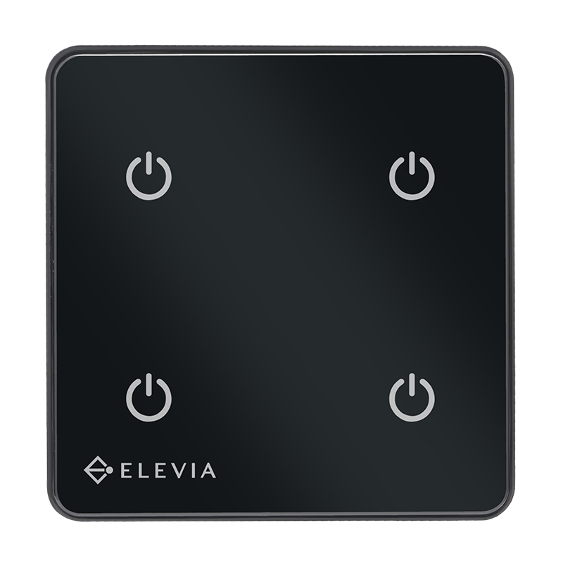 کلید هوشمند چهار پل الویا مدل SL-1014-P