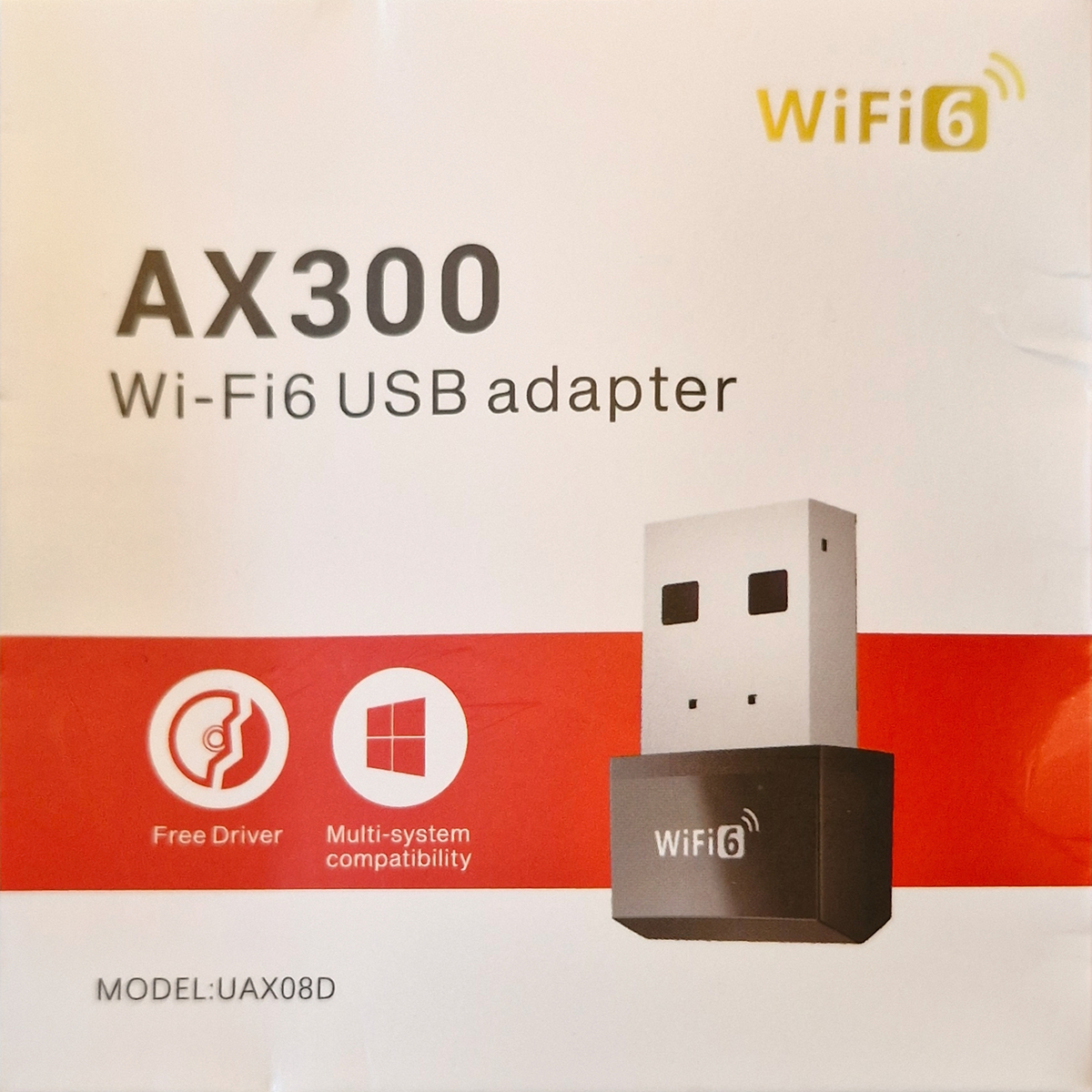 USB کارت شبکه مدل UAX08D WiFi6
