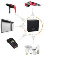 یوپی اس آفلاین لاوین لند مدل 17.03.01 ظرفیت 1000 ولت آمپر با باتری داخلی