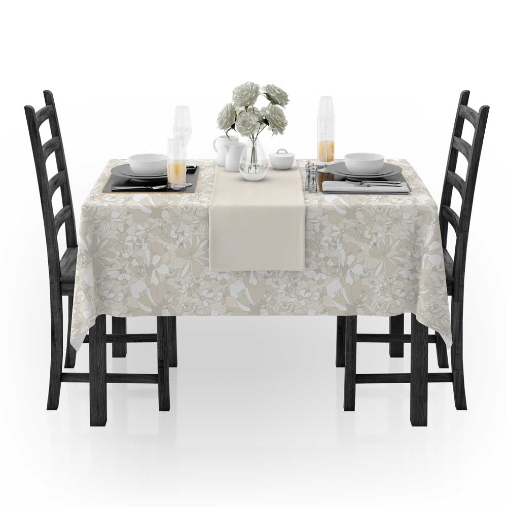 رومیزی مدل 6 گلدار شش نفره کد F2RO1062