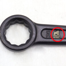 آچار رینگی چکشی مدل گوریلا کد YP-CHAKOSHI-036MM سایز 36 میلیمتر