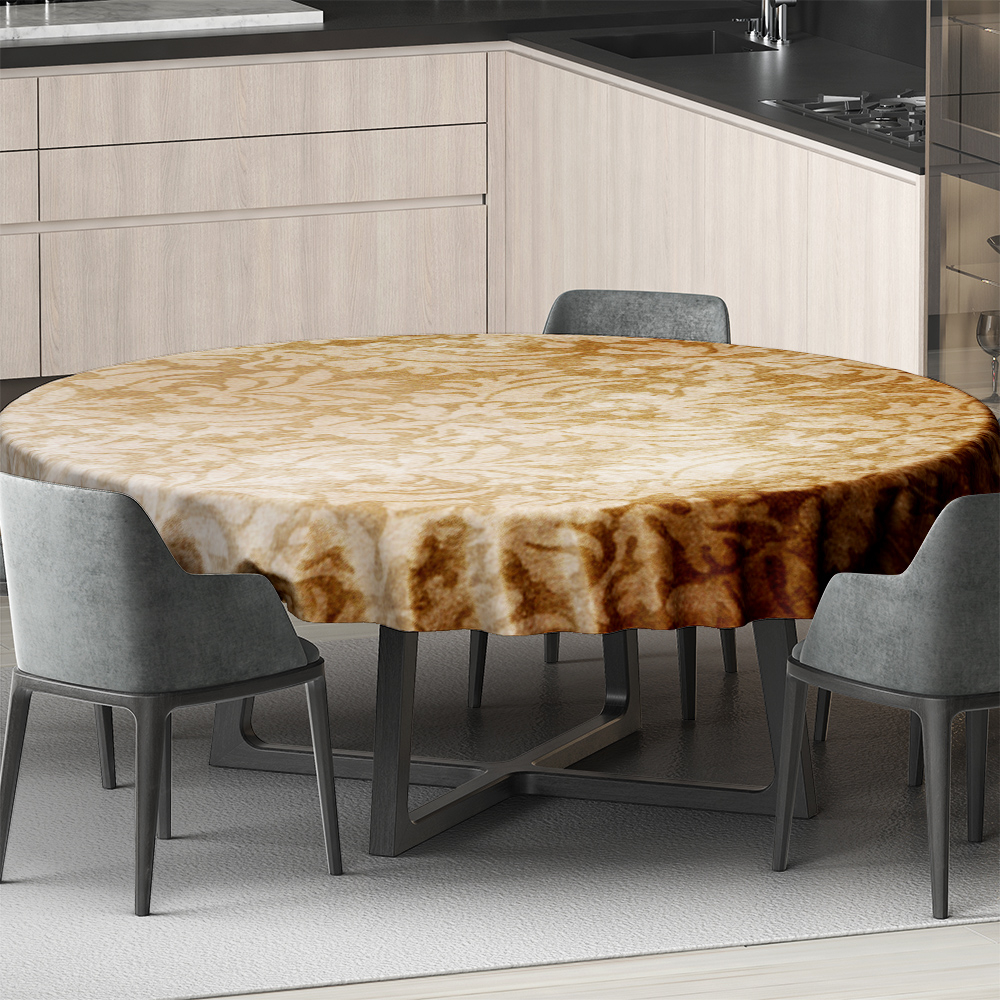 رومیزی مدل گرد پتینه دامبل کد 110010