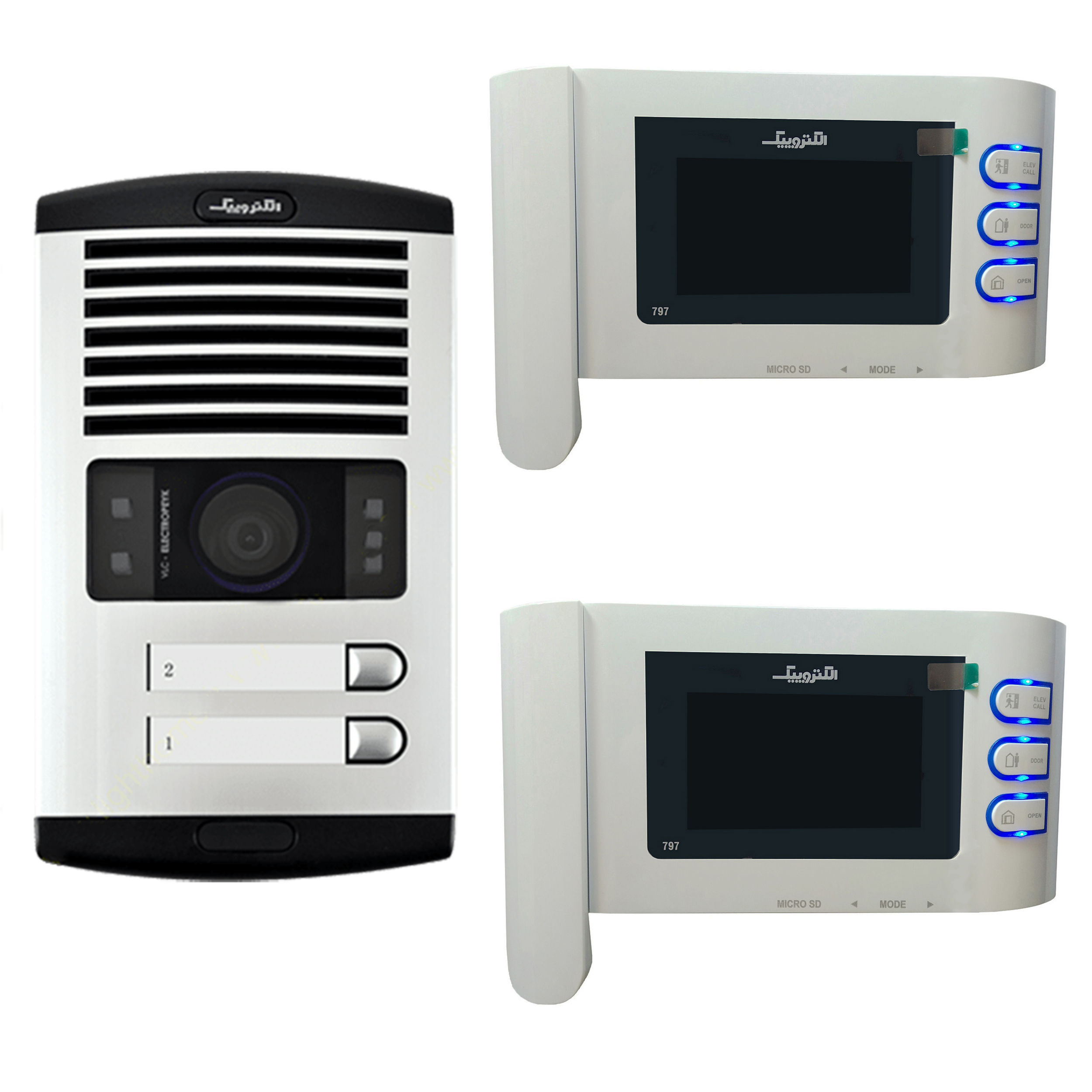 دربازکن تصویری الکتروپیک مدل 797 کد 1023 مجموعه 3 عددی