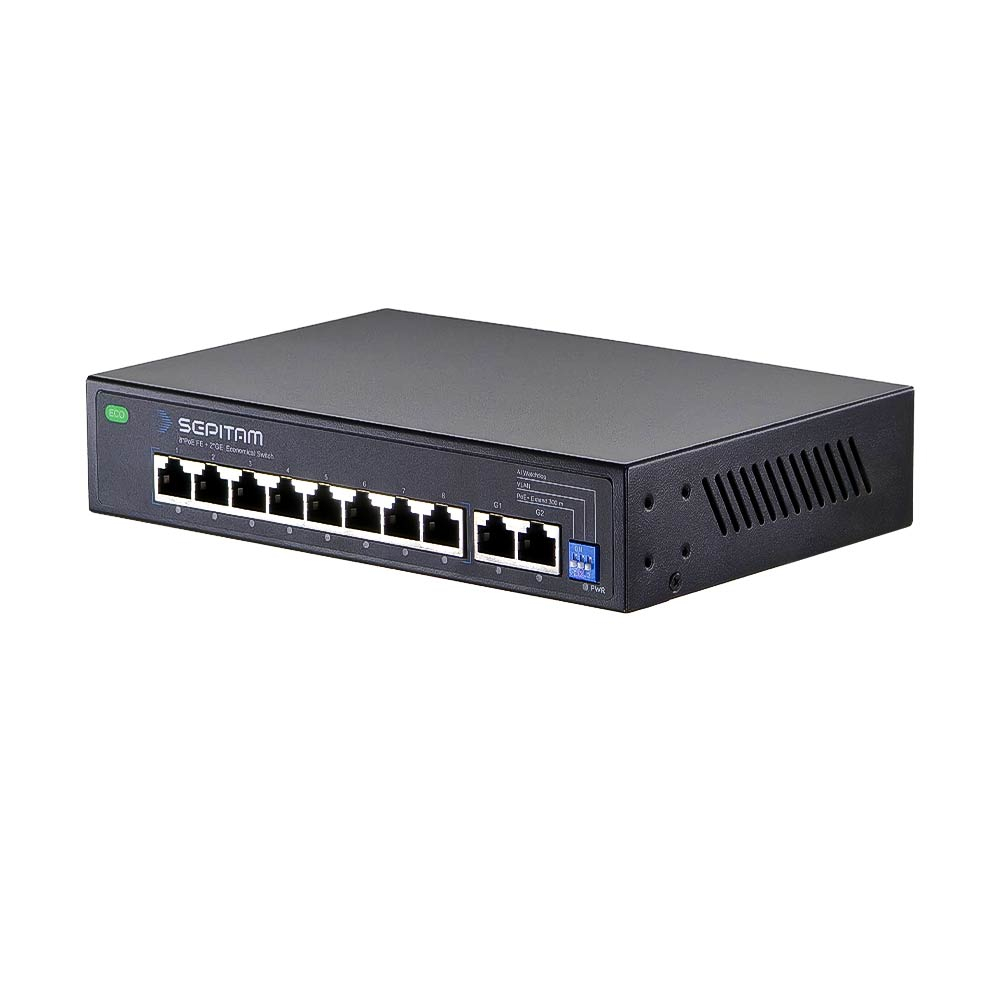 سوئیچ 8 پورت سپیتام مدل PS208E-DG-ECO