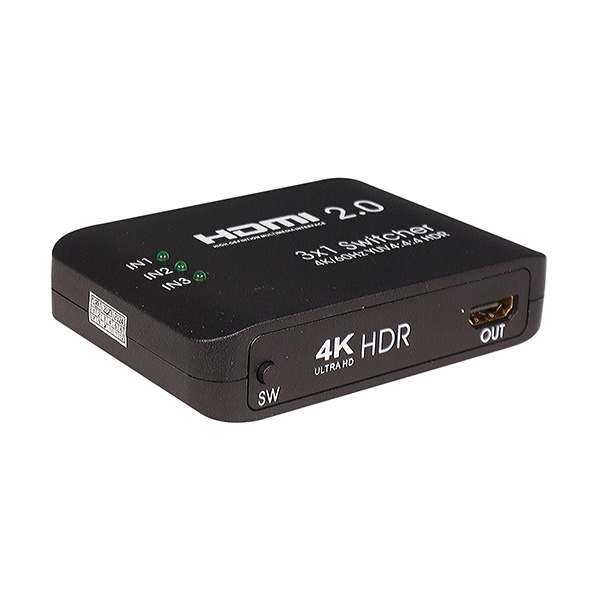 سوئیچ HDMI سه پورت کی نت پلاس مدل KP-SWHD2003