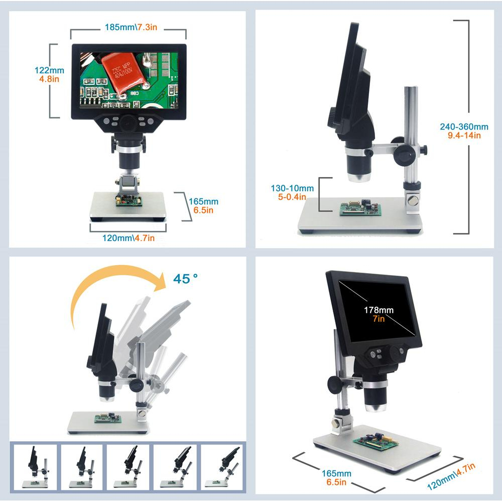 میکروسکوپ دیجیتال مدل 1200X Digital Microscope
