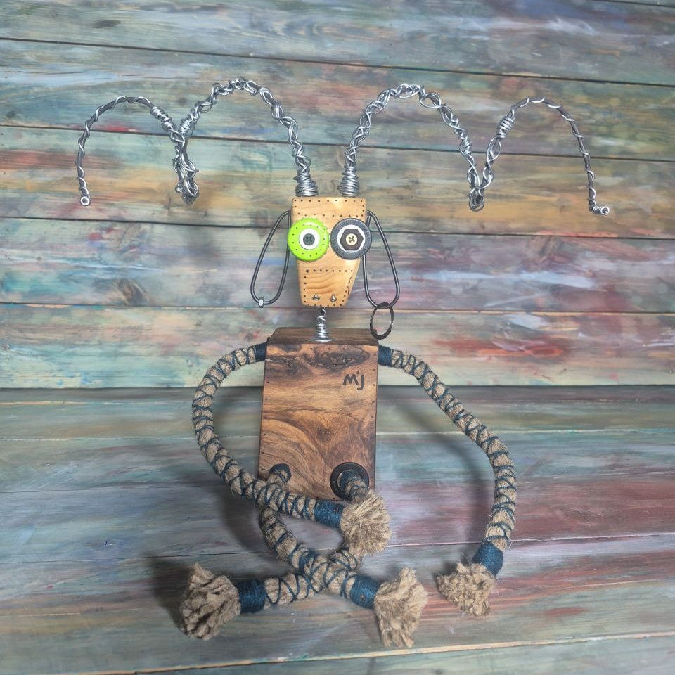 مجسمه چوبی مدل لوپی