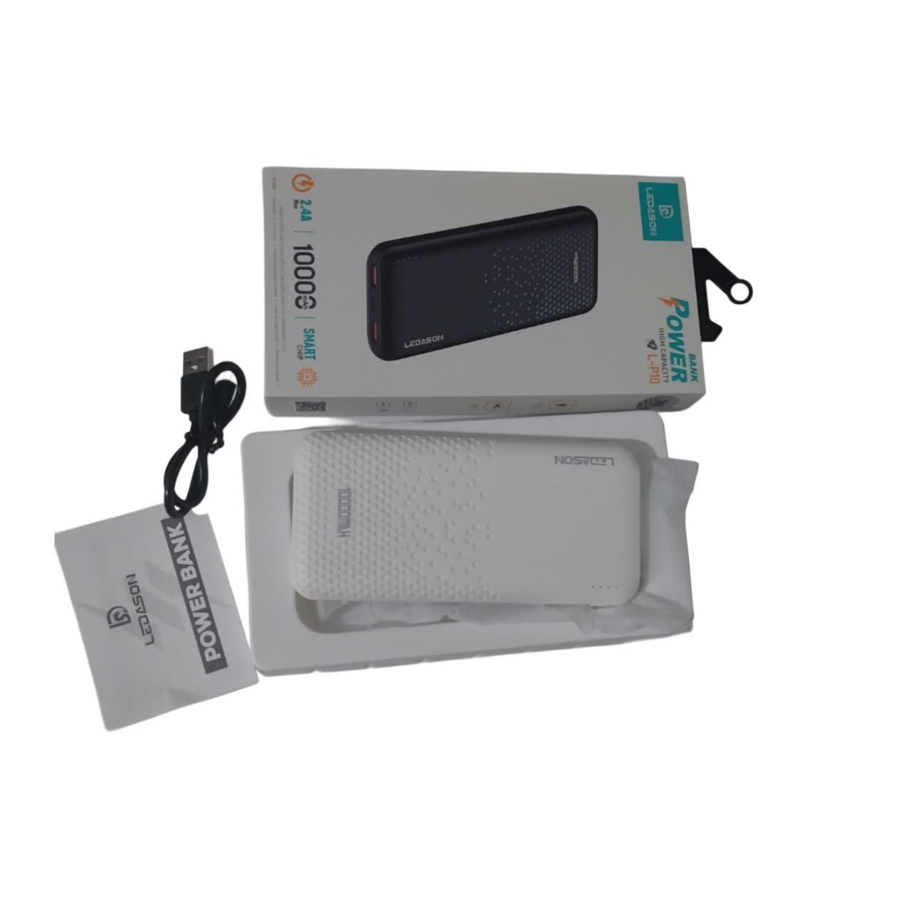 پاوربانک مدل L-P10 ظرفیت 10000 میلی آمپر ساعت