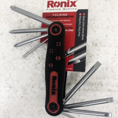 مجموعه 8 عددی پیچ گوشتی تاشو رونیکس کد RTX0088