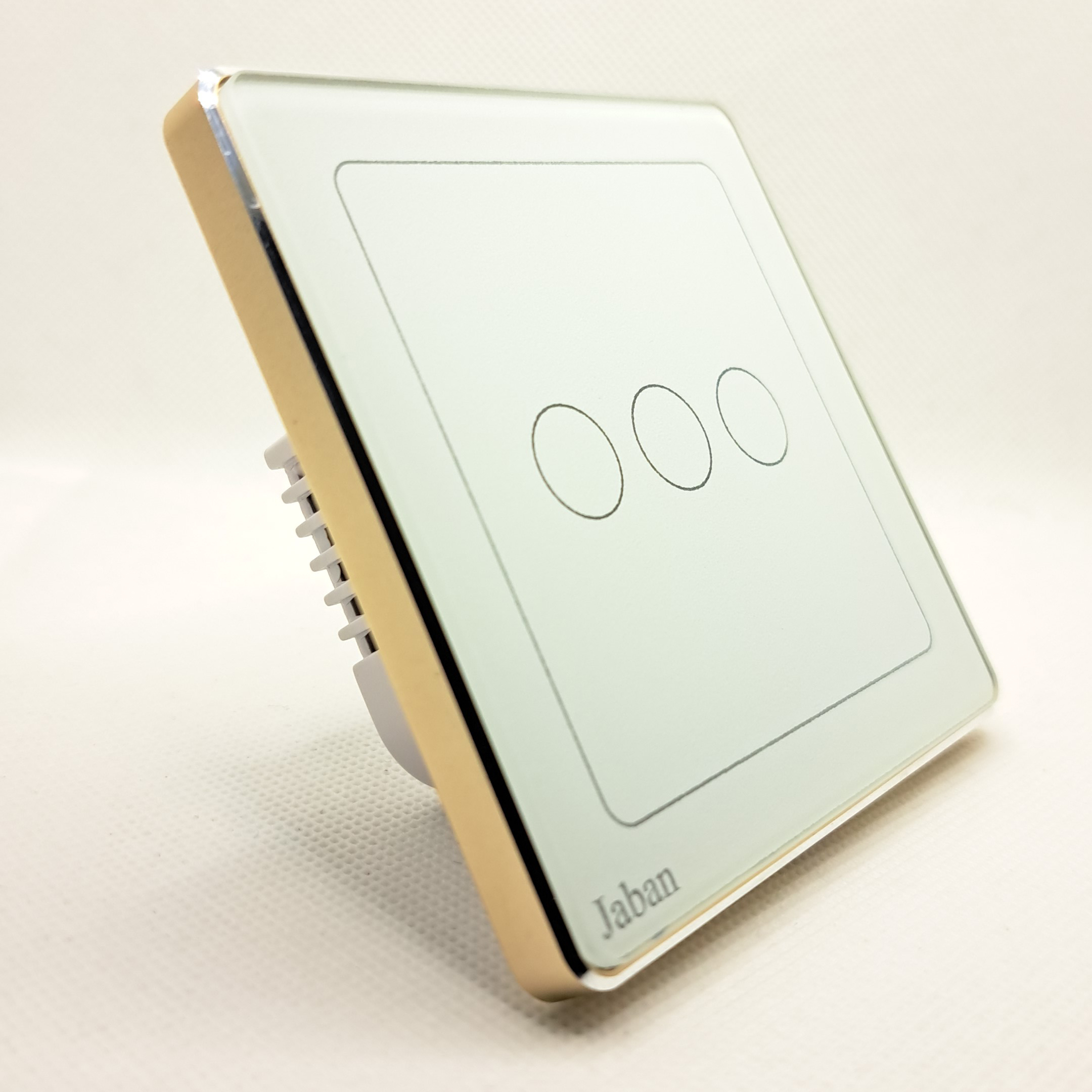 کلید لمسی هوشمند جابان مدل فریم دار سه پل