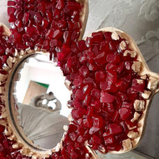 ست 9 تکه هفت سین رزینی طرح گل