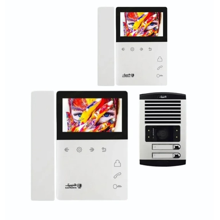 دربازکن تصویری الکتروپیک مدل FD/1086/2/897x2-white