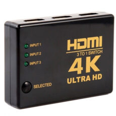 هاب سوئیچ 3 پورت HDMI مدل 4K ریموت دار