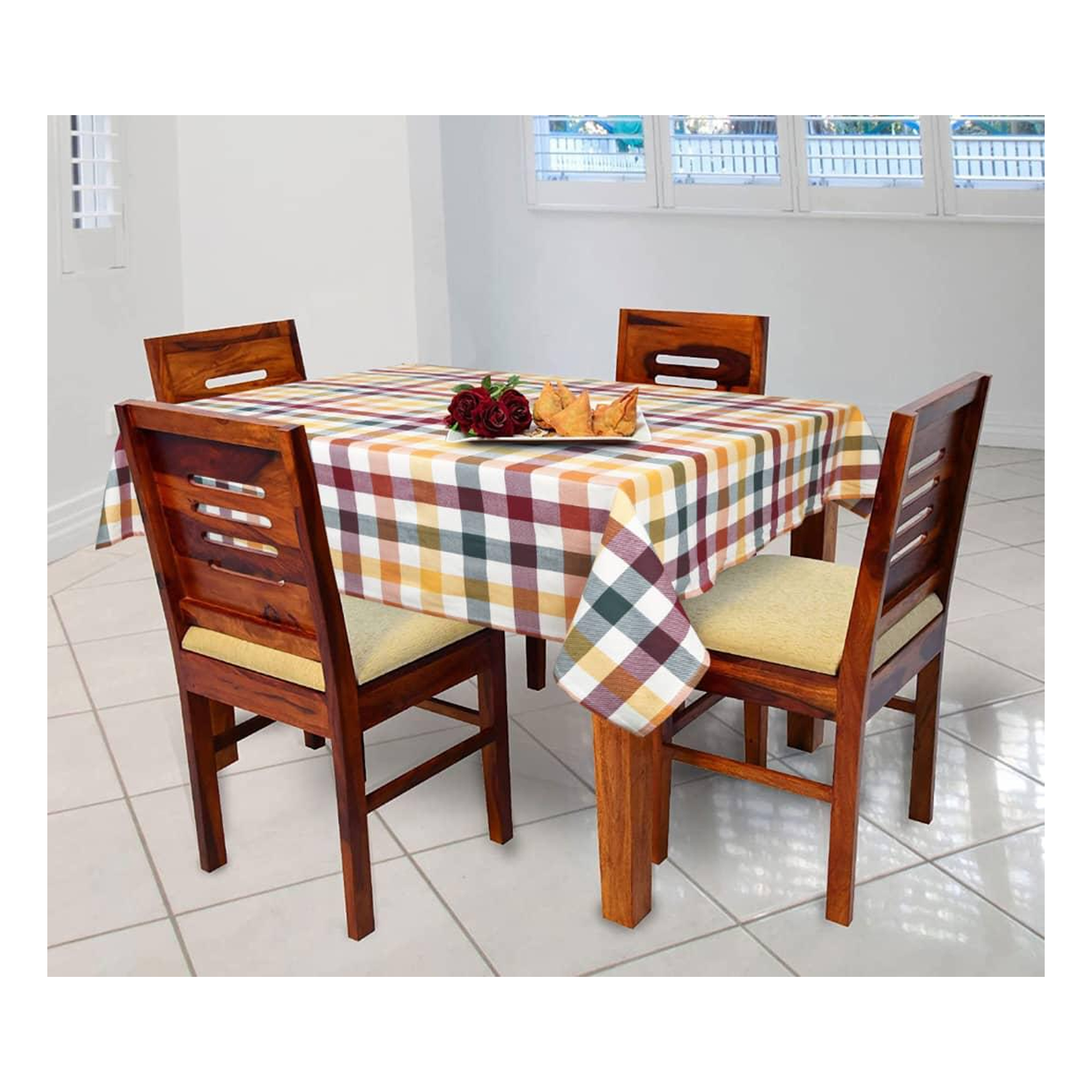 رومیزی برق لامع طرح هیمالیا کد A140