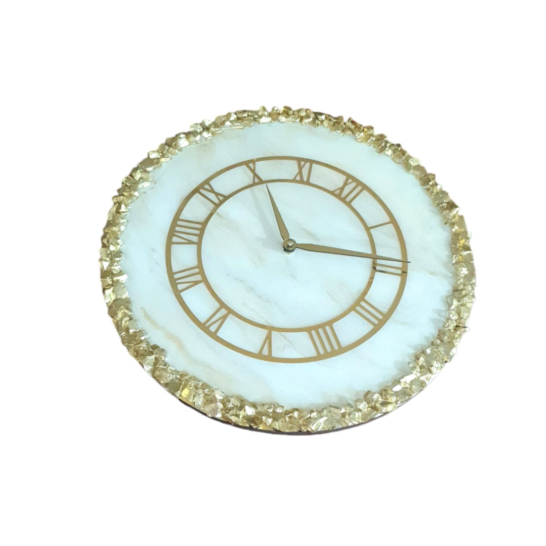 ساعت دیواری رزینی مدل کریستال