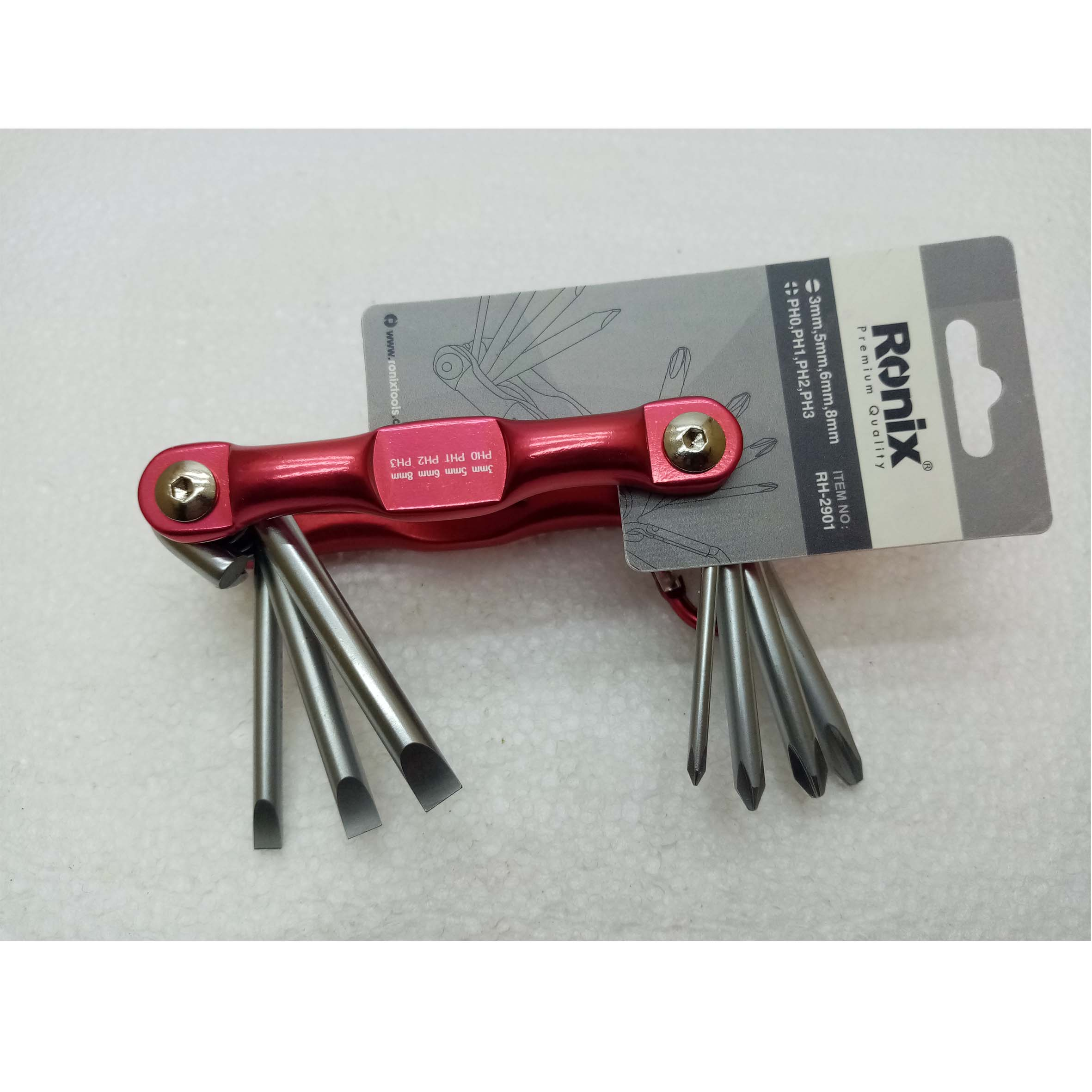 مجموعه 7 عددی سری پیچ گوشتی رونیکس مدل 2901