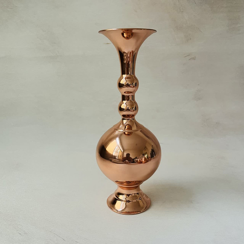 گلدان مسی مدل توپی کد ZH134.4