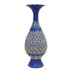 گلدان میناکاری اسماعیلی طرح نقش برجسته کد 841159-6