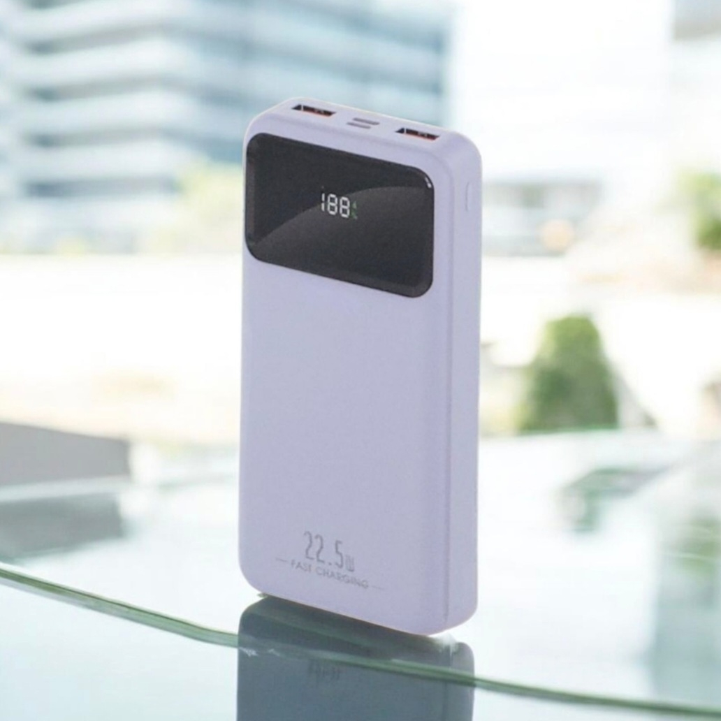 پاوربانک مدل z20000mah ظرفیت 20000 میلی آمپر ساعت