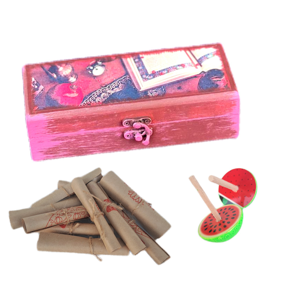 ست هدیه دکوراتیو مدل شب یلدا کد YPs2 مجموعه 13 عددی