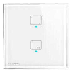 کلید لمسی هوشمند گیتی سگالی نو مدل دو پل GSN 2524