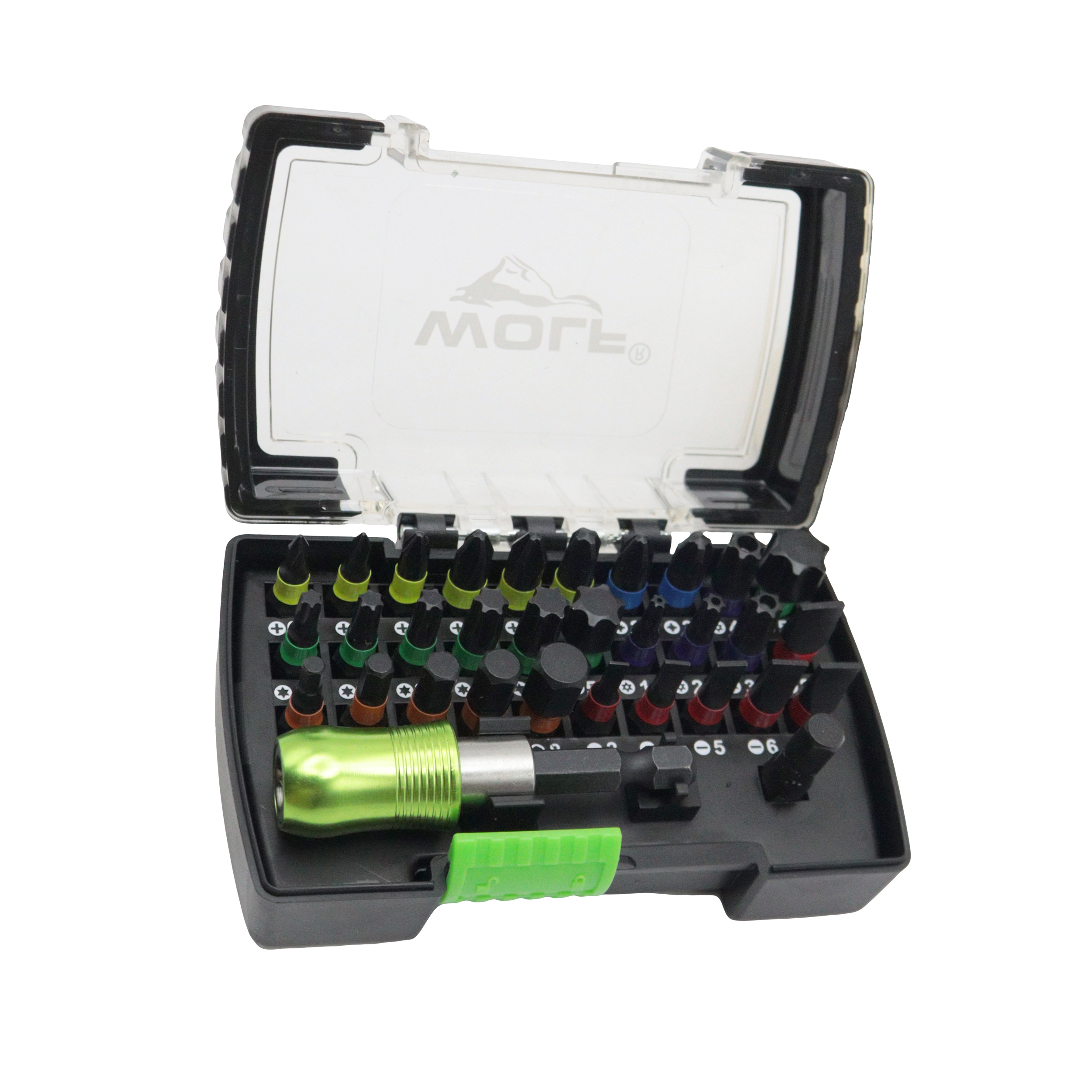 سری پیچ گوشتی ولف مدل YP-032 مجموعه 32 عددی