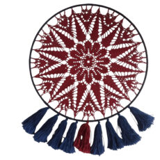 دیوارکوب بافتنی مدل ارغوان